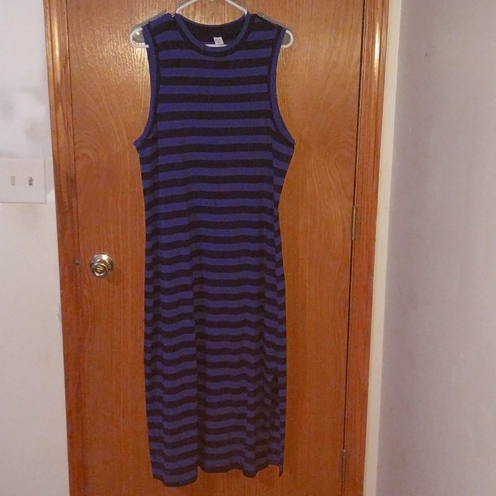 Striped Maxi Dress